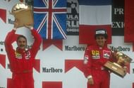 Ferrari claimed the top two spots on the podium